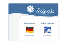 Tablet Screenshot of hotel-magnolia.gr